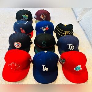 New Era MLB 5950 fitteds 7 1/8
